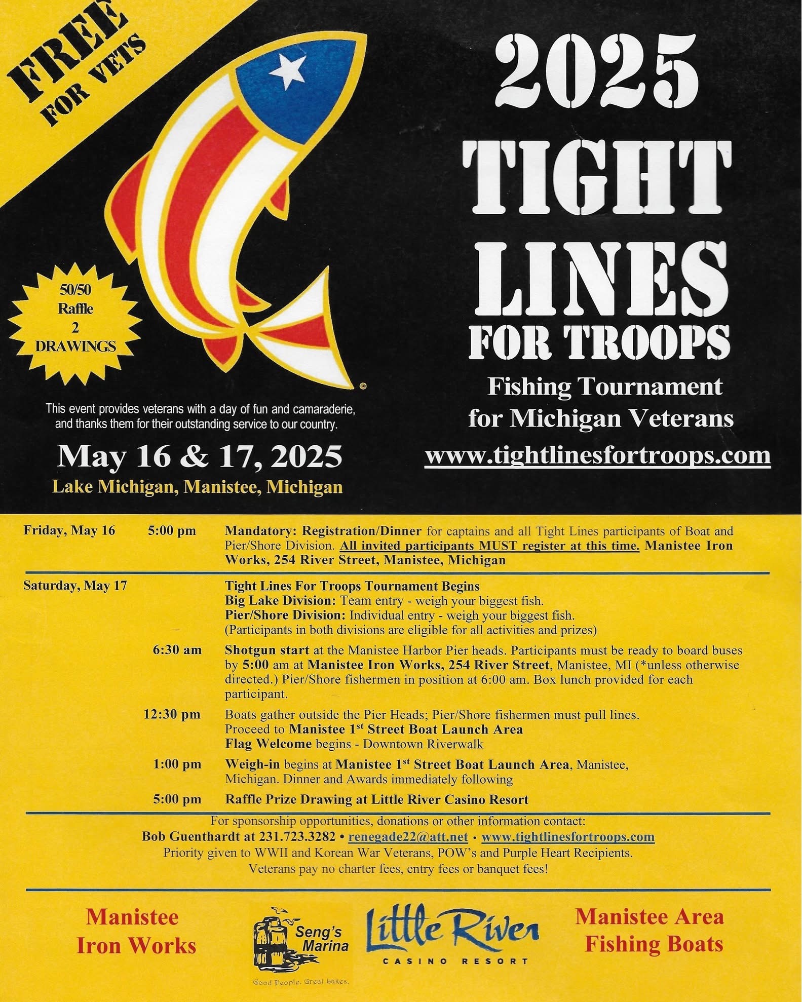 2025 Tightlines For Troops