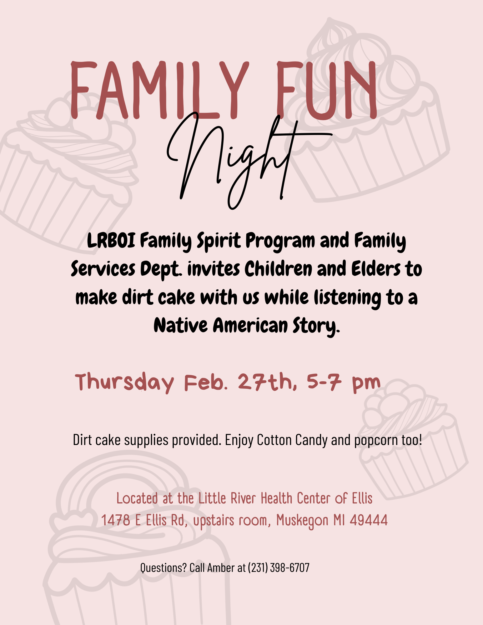 Family Fun Night - Muskegon Feb 2025