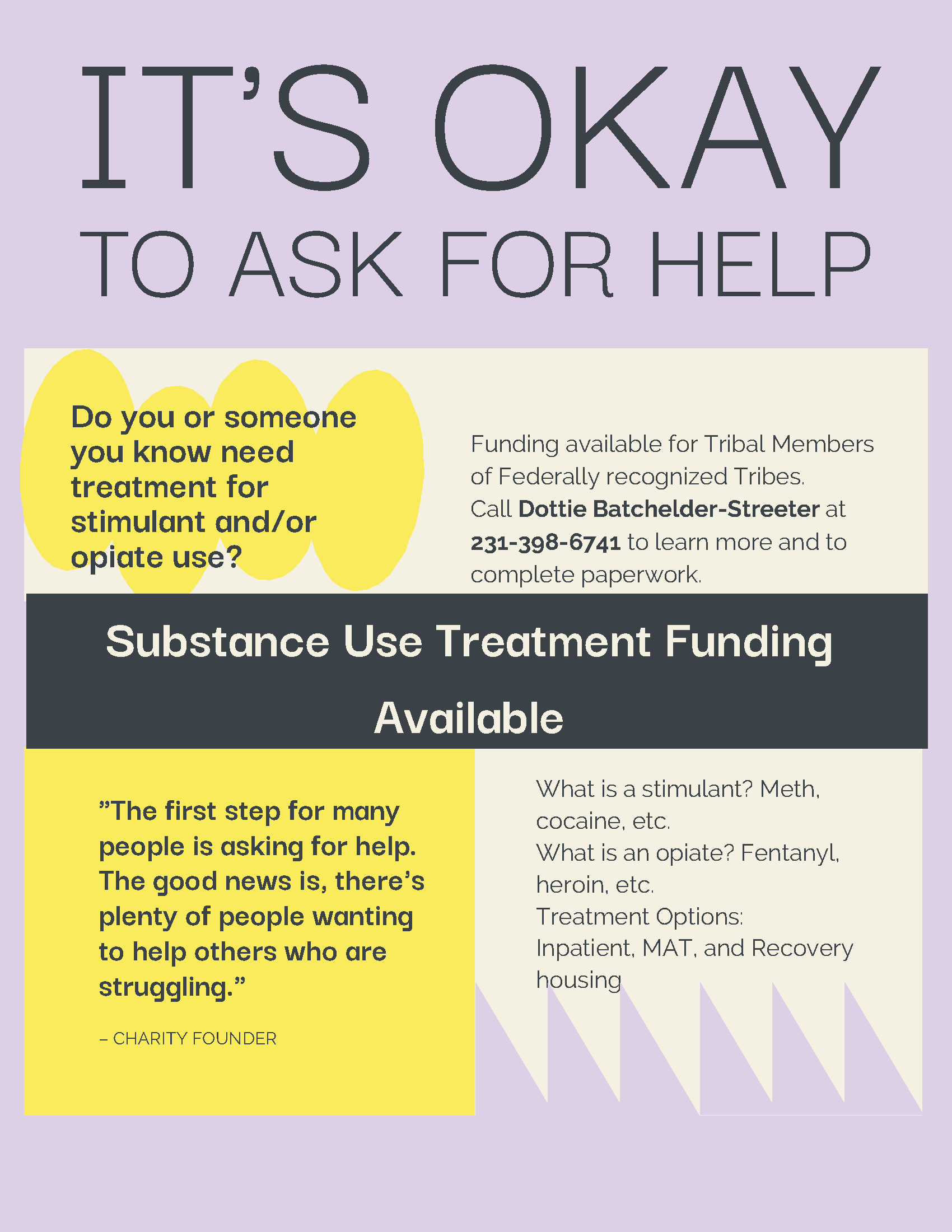 Substance Use Treatment Funding Available 2025