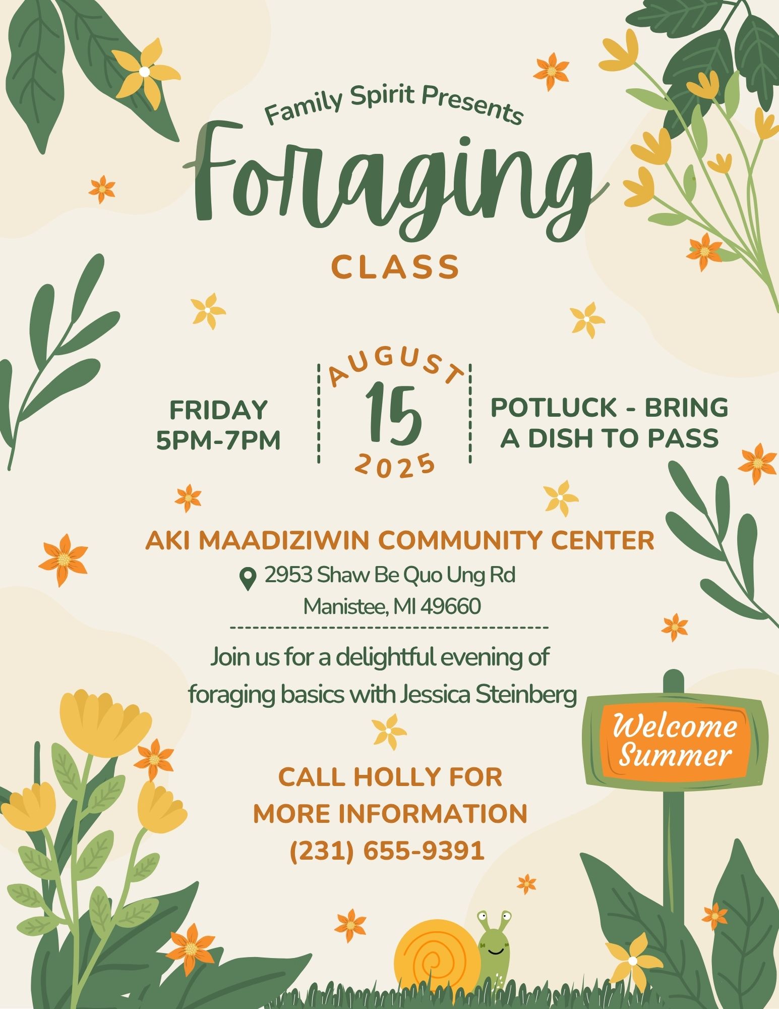 Foraging Class Aug 15 2022