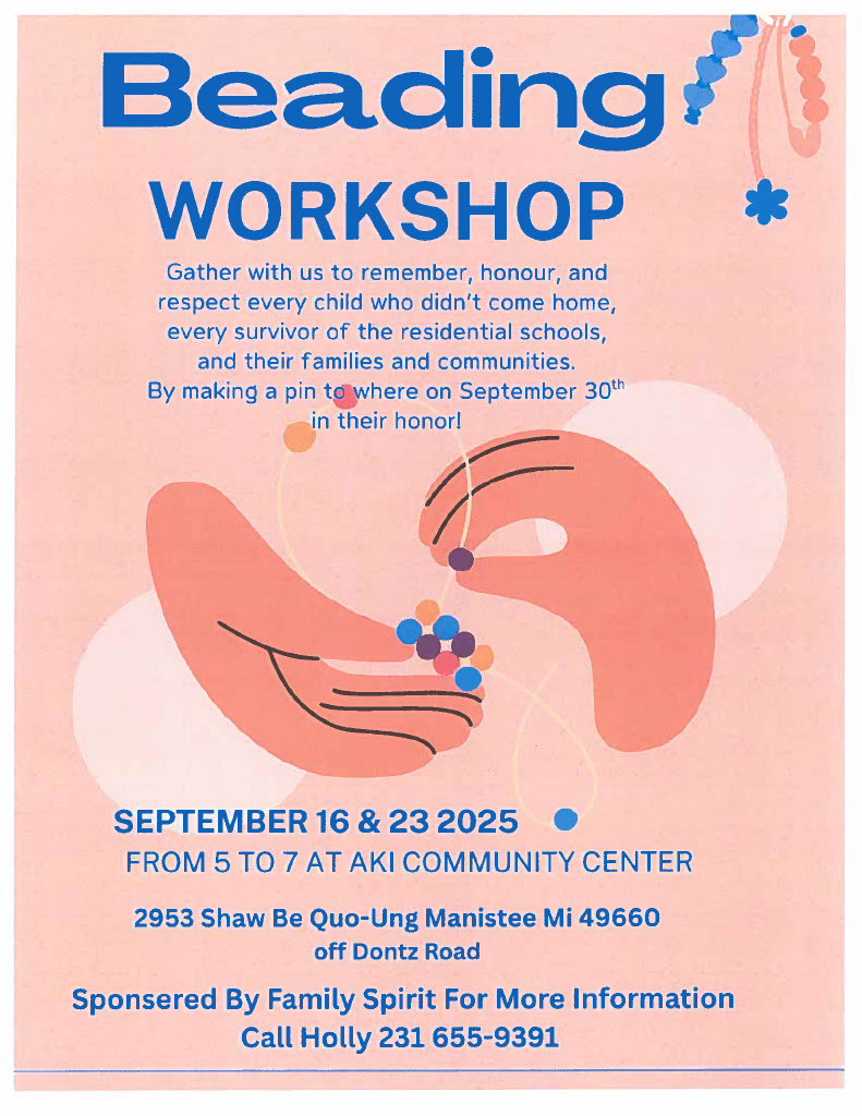 beading workshop sept 2025