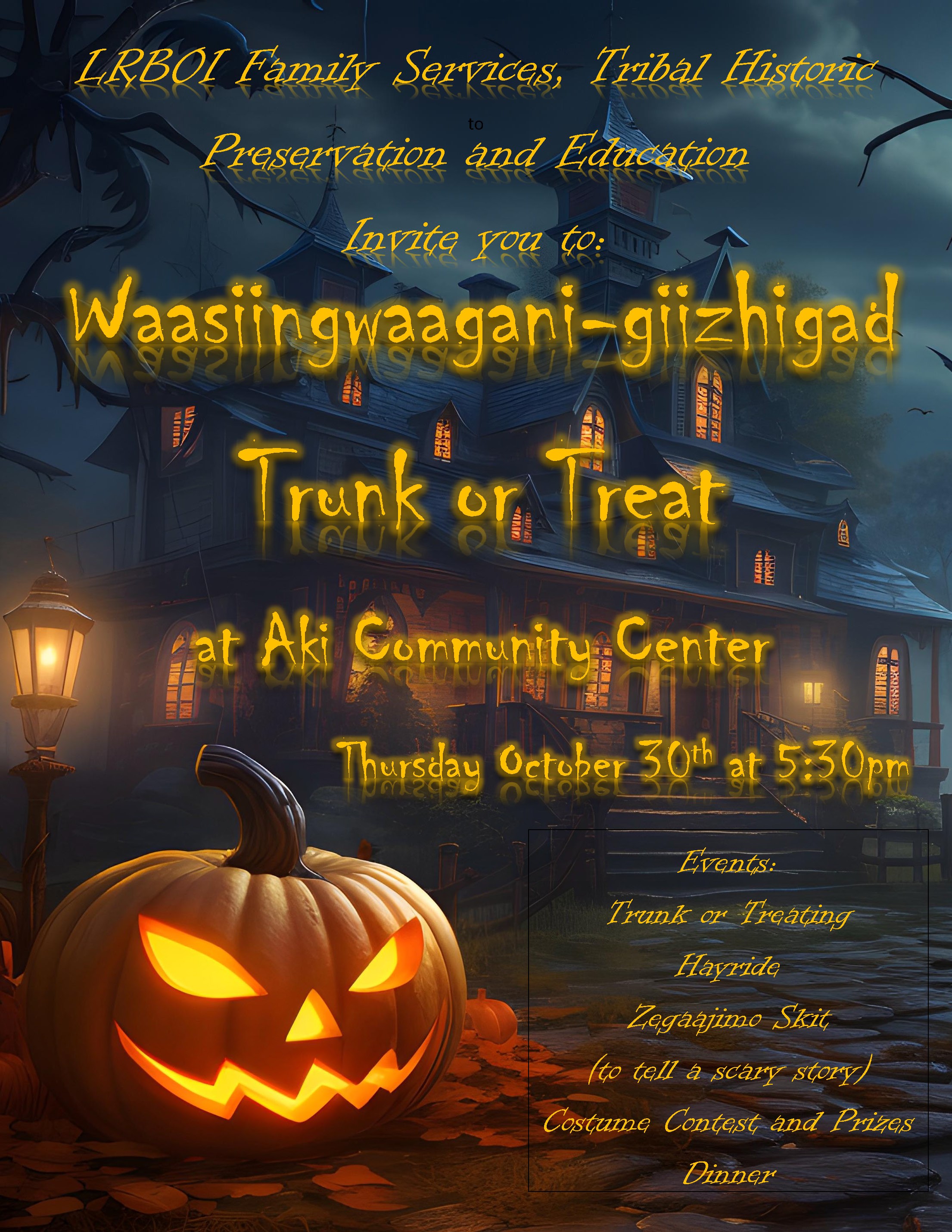 Halloween at Aki Community Center