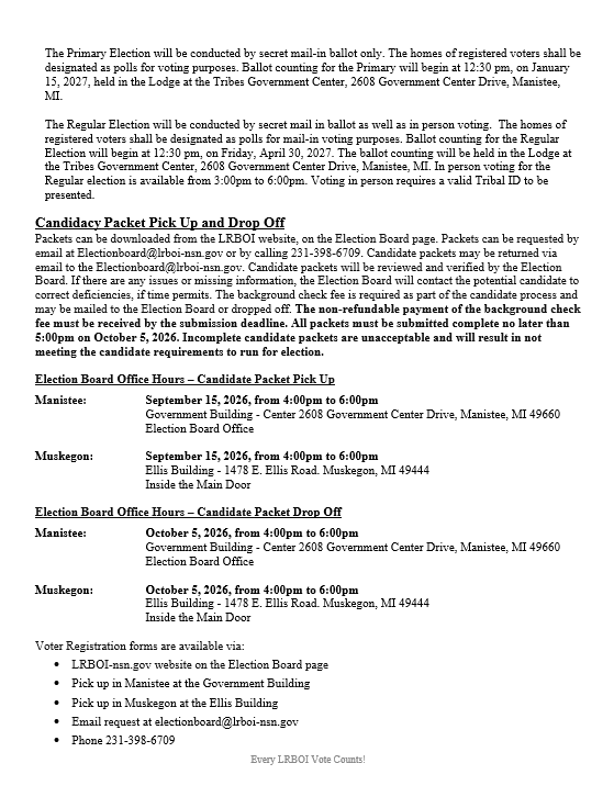 2027 Election Announcement pg2